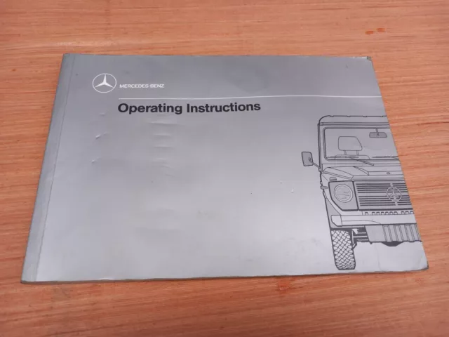 Mercedes Benz G Wagen , 230 GE & 280GE , Owners Operating Instructions .