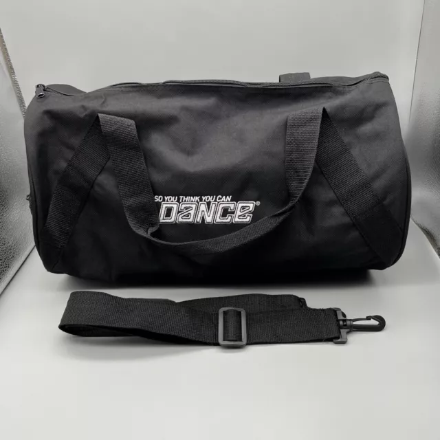 So You Think You Can Dance SYTYCD Embroidered Duffel Black Dance Bag Overnight