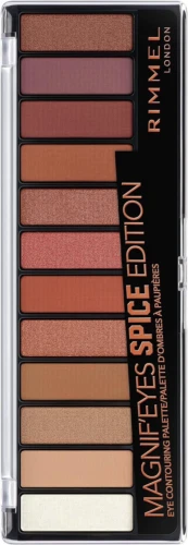 Rimmel London Magnif eyes 12 Pan Eyeshadow Palette, Highly Pigmented...