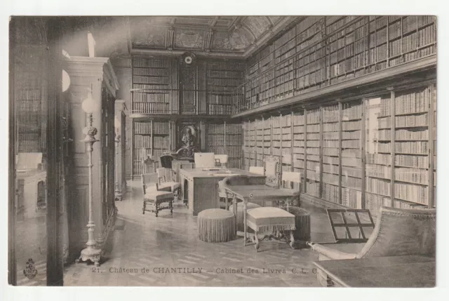 CHANTILLY - Oise - CPA 60 - Chateau de Chantilly La Bibliothéque vue 7