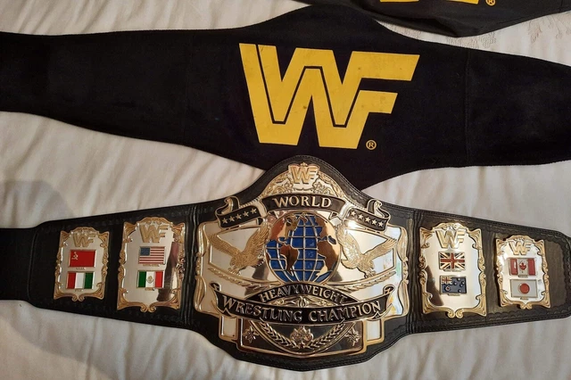 WWF FIGS INC ANDRE 87 RARE REPLICA BELT wwe wcw aew Figures Toy Co