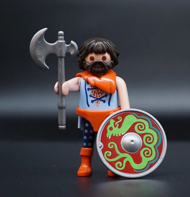 Figurine Playmobil Guerrier Viking - Modèle 24/8/25, Occasion Très Bon état