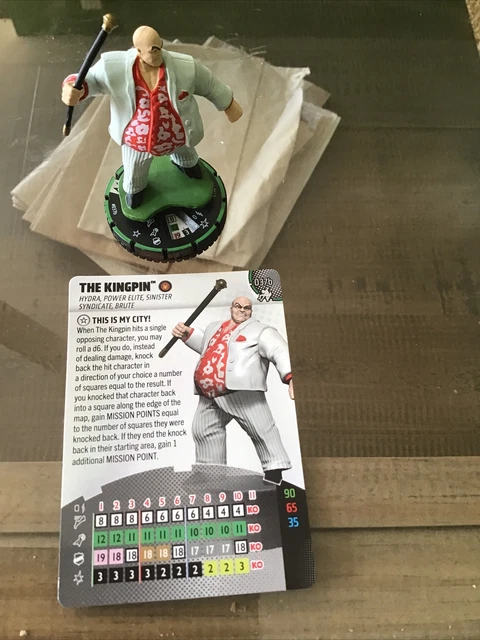 HeroClix Marvel Spider-Man Beyond Amazing 037b The Kingpin Prime