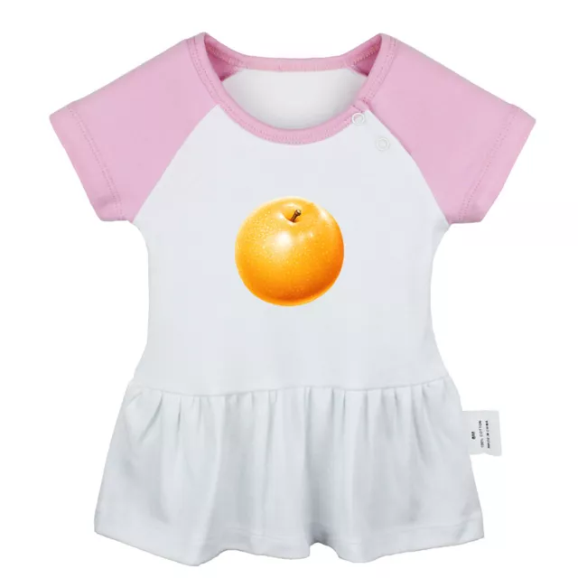 Abiti carini pera frutta neonata bambina abito principessa 0-24 mesi vestiti bambini