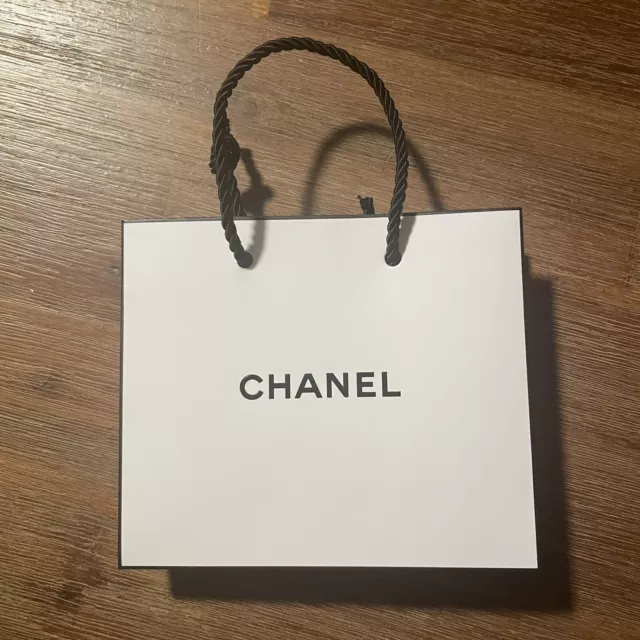 SMALL CHANEL Paper Gift Bag Only Empty Inside. 14x12cm $7.00 - PicClick  AU