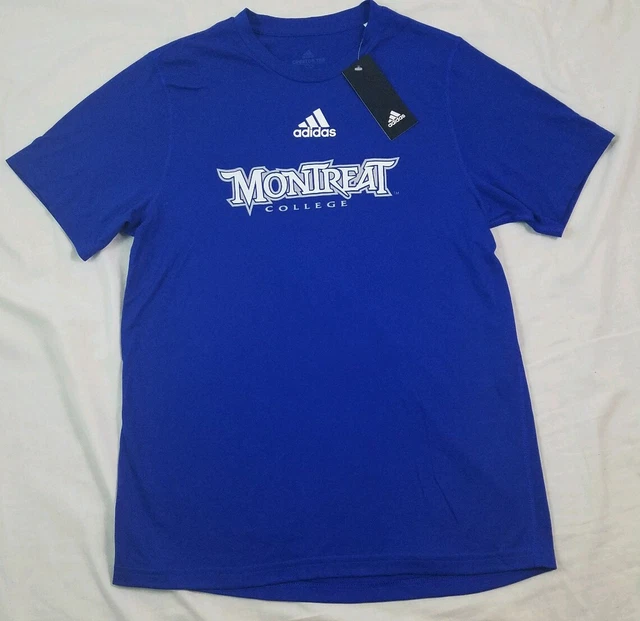 Montreat College Adidas T Shirt Christian Short Sleeve 2019 NC Small S Blue