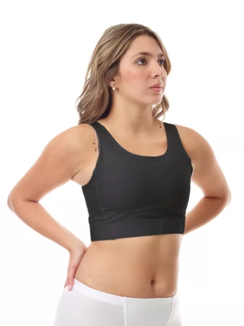 Underworks Women's Extreme MagiCotton Sports Binding White Bra Size 34
