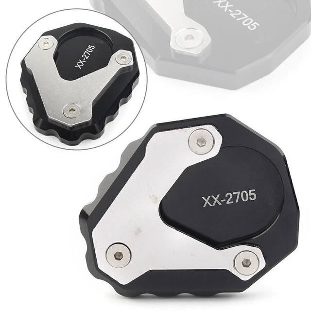 Side Stand Pad Kickstand Enlarger Foot Extension Plate for BMW F750GS 2018-2022