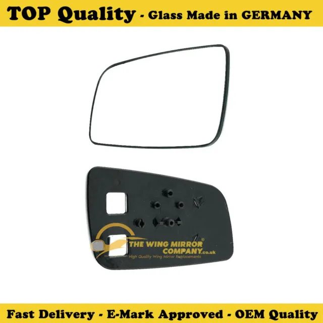 Fits VAUXHALL Astra G (1998->2005) LHS Wing Mirror With Base, Non Heated