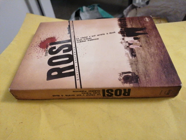 Coffret DVD Francesco Rosi Christ/trois Freres/oublier Palerme