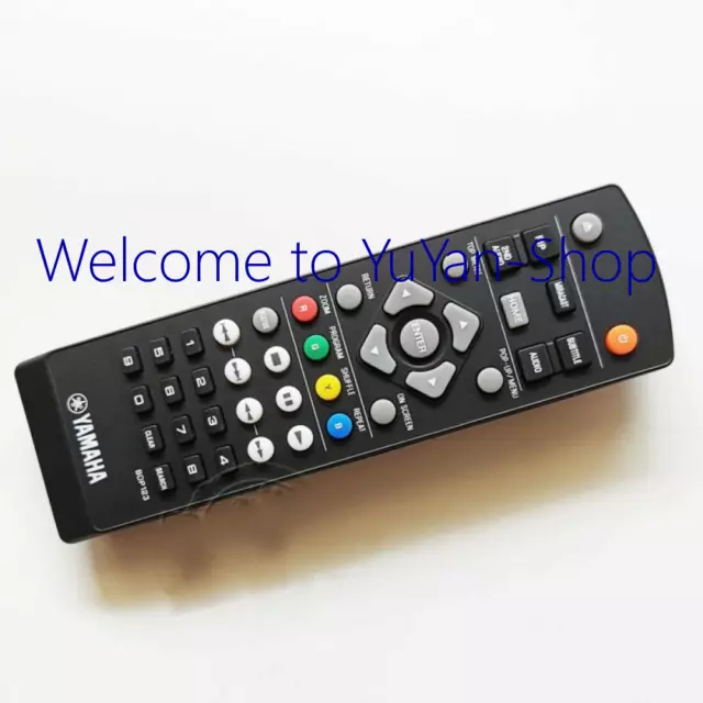 Original Yamaha BDP123 DVD/ Blu-Ray Player Remote Control for BD-S477 #T11k7 YS