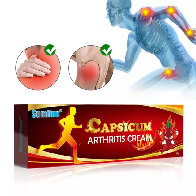 20 G Capsicum Arthritis Cream Pain Relief Cream Joint Knee Pain Reliever