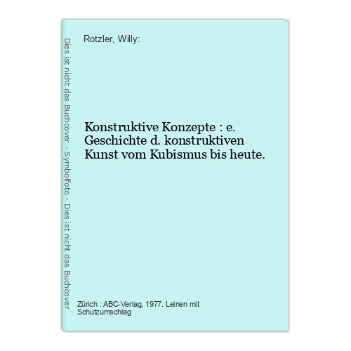 CONSTRUCTIVE CONCEPTS: E. history of constructive art from Cubism to he ...