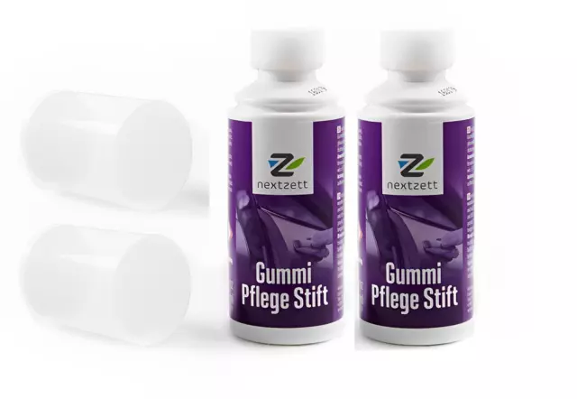 2 X GUMMI Pflege Rubber Care Stick 100ml BUNDLE SAVER FREE