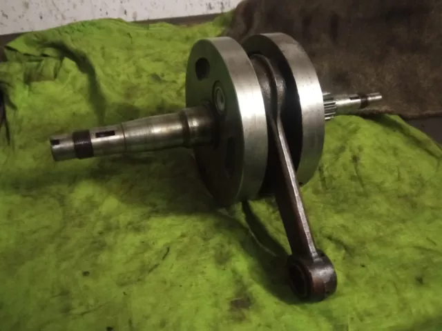 Cigüeñal Ducati 250 Mototrans Carrera 66mm Single Mono Crankshaft, Albero Motore