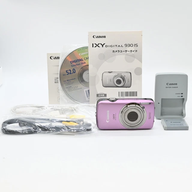 NEAR MINT] CANON IXY DIGITAL 930 IS Purple Pink Digital