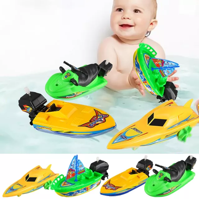 4Pack Baby Badespielzeug Segelboote Yachten Schnellboote Motorboote Kleinkinder