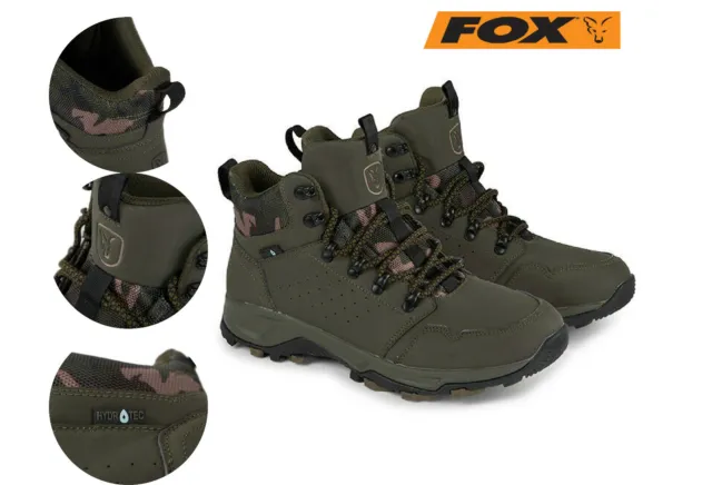 Fox Khaki Camouflage Stiefel Grob Karpfen Angelschuhe Neu Outdoor Schuhe Sortiment