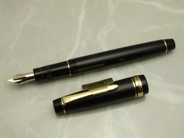 Pilot (NAMIKI) Japanese FP/ Justus 95 Net Black Medium nib 14K with converter 2