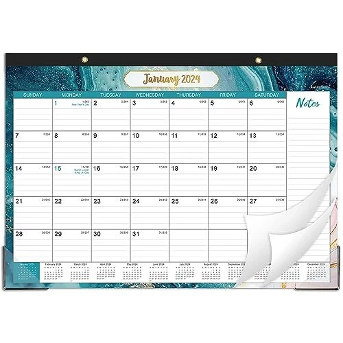 DESK CALENDAR 2024 January 2024 December 2024, 2024 Desk Calendar