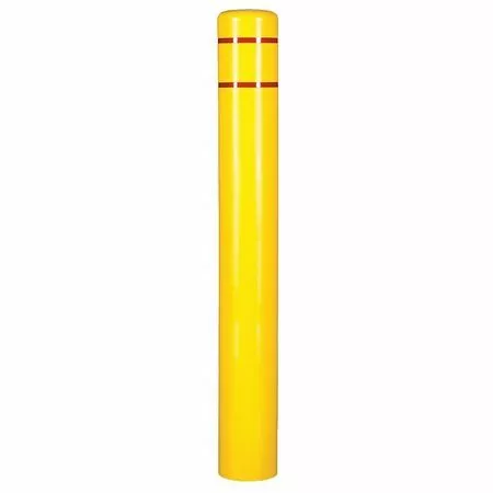 Zoro Select Cl1385d Post Sleeve,4-1/2 In Dia.,52 In H,Yellow