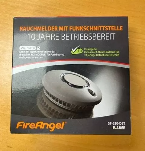 FireAngel Rauchmelder ST-630-DET P-Line 10-Jahres Batterie Rauchwarnmelder