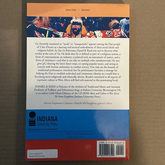 African Book - Dan Ge Performance : Masks and Music in Contemporary Ivory Coast 2