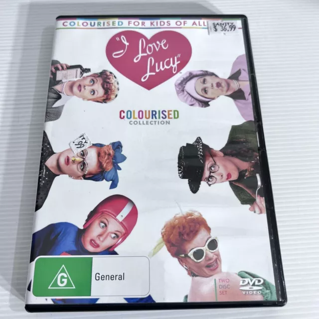 I Love Lucy : Colourised Collection (DVD, 2020, 2-Disc Set)