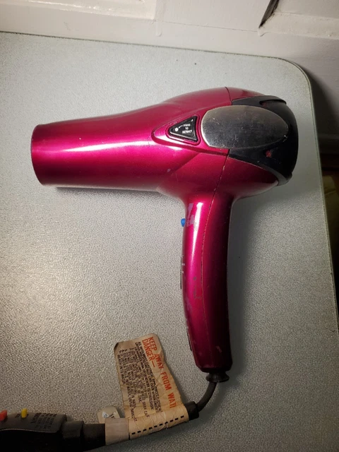 conair cord keeper hair dryer Hot Warm Cool Settings On Off Switch Breaker Plug