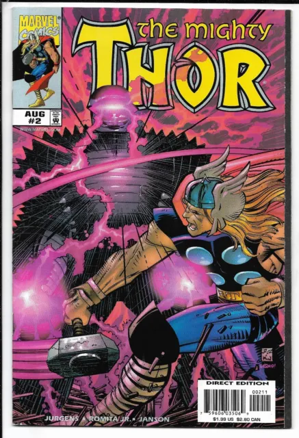 pk72258:Comic Book - Marvel Comics - THE MIGHTY THOR - V2 #2   August 1998