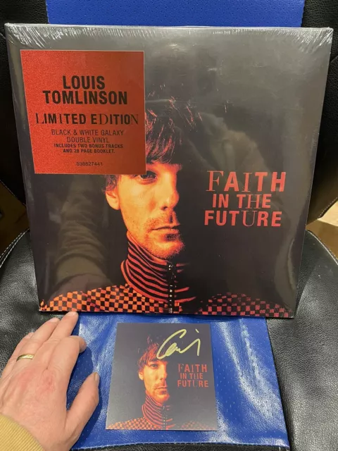 Gripsweat - Louis Tomlinson SIGNED Walls Vinyl LP NEW From In-Store PROOF  One Direction