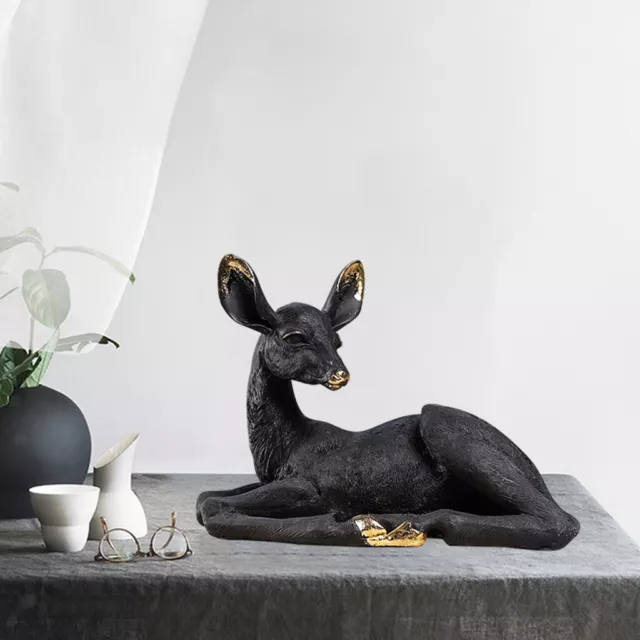 Figurine di asino Ornamento di animali in miniatura Resina decorativa Regalo di