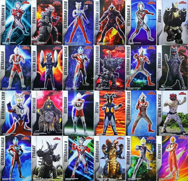 Bandai Ultraman Ultra Battlers V1 Card Full Set of 24