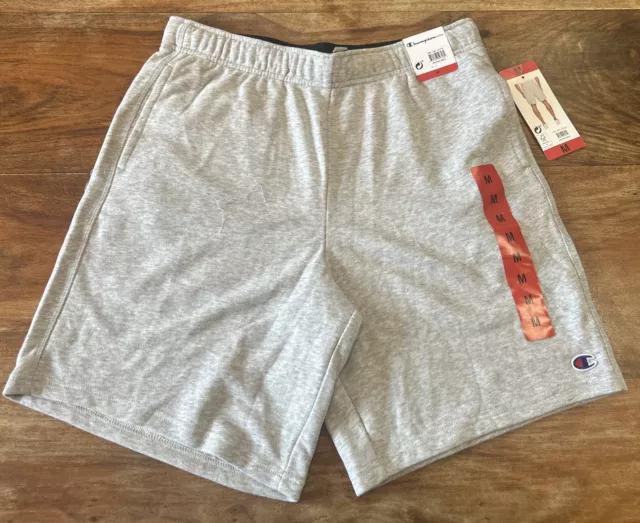 Champion Elite Mens  Sweat Shorts In Grey  Size M