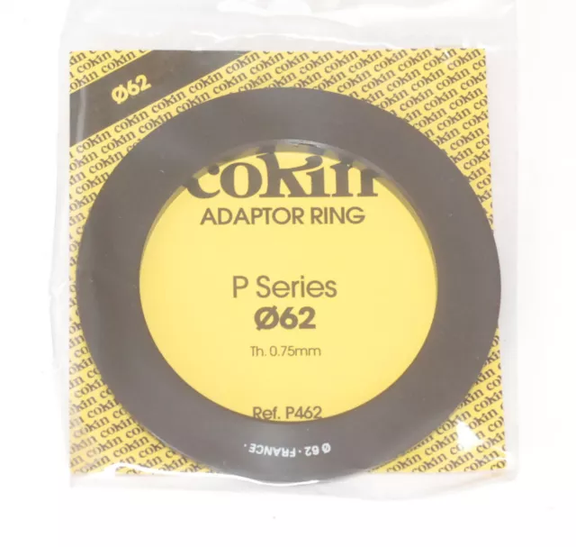 COKIN Filter Adapter Ring für 62mm P-System P462 (NEU/OVP) 2