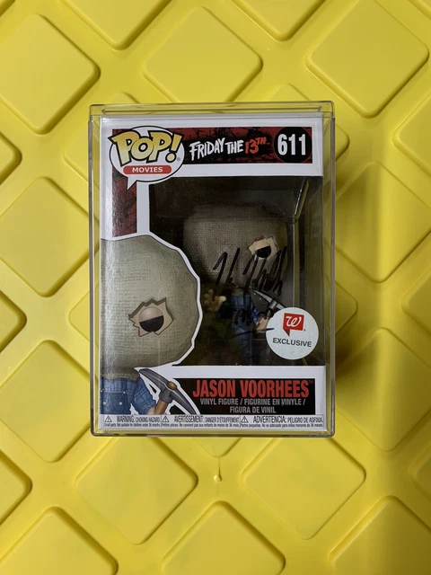 Funko Pop Kane Hodder Signed Bag Mask Jason Jsa Certified