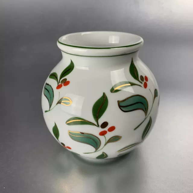 Porzellan Vase; Cardinal Fine Porcelain Philippines; D11cm, 11.5cm hoch