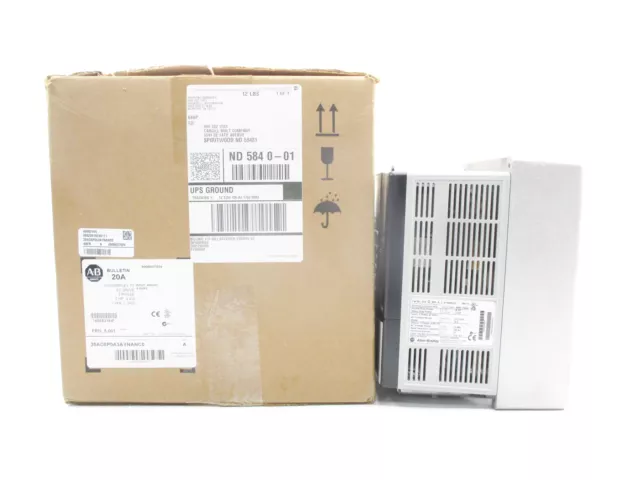 Allen Bradley 20Ad8P0A3Aynanco Ser. A F/W 5.001 Nsmp