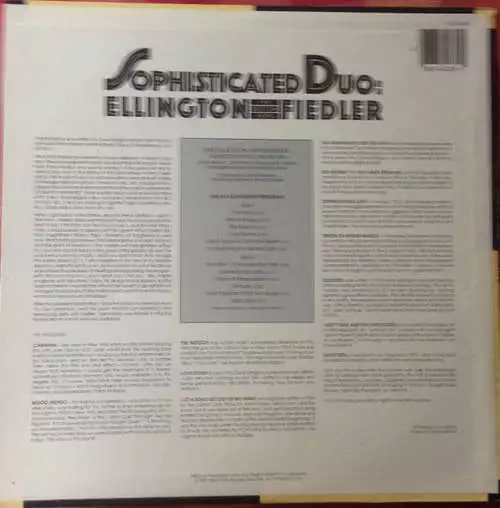 Duke Ellington, The Boston Pops Orchestra Conduc LP RE Vinyl Scha 2