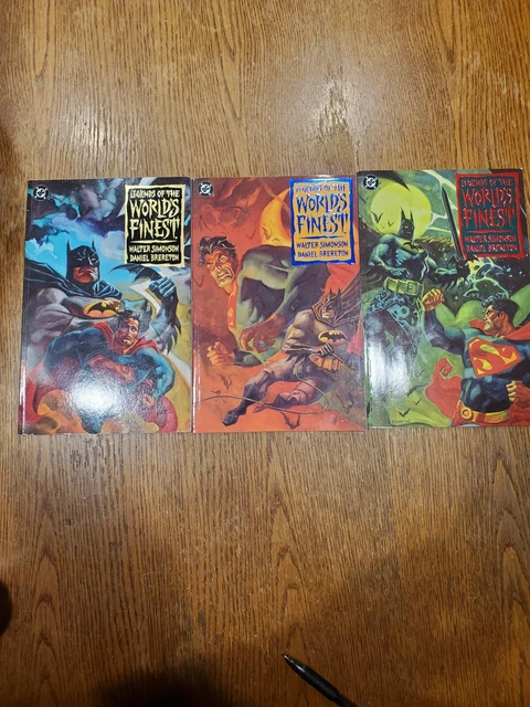 1994 Legends Of The Worlds Finest Limited Run Complete Set Books 1-3