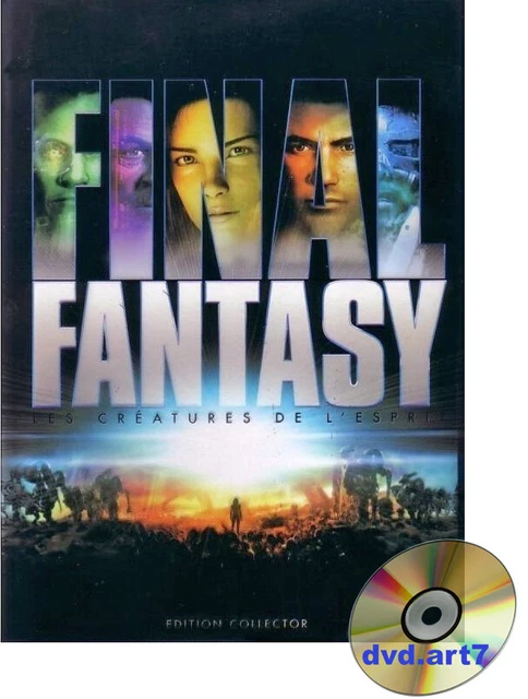 DVD : FINAL FANTASY 1 : LES CRÉATURES DE L'ESPRIT - Coffret collector 2 DVD