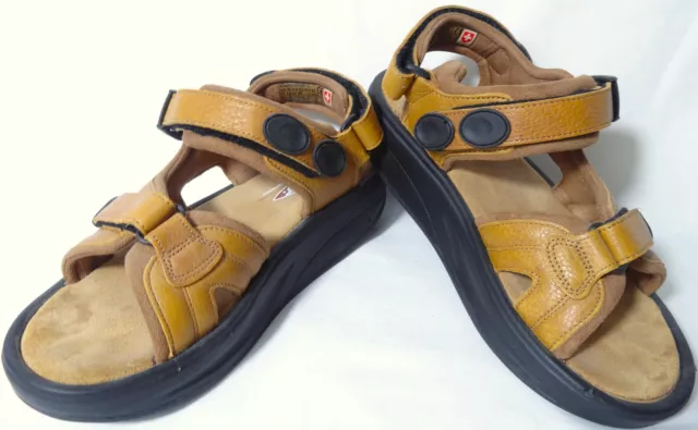 MBT Rocker Brown Physiological Footwear Walking Comfort Sandals - Womens 8.5 MBT Rocker Brown Physiological Footwear Walking Comfort Sandals - Womens 8.5