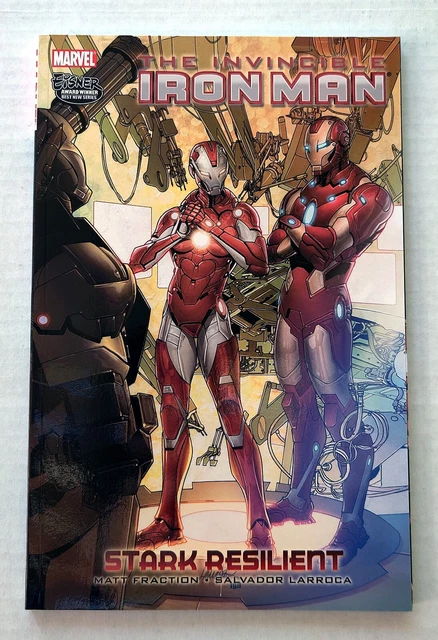 INVINCIBLE IRON MAN VOL 6 STARK RESILIENT BOOK 2 TPB (2011, Marvel) NEW OOP