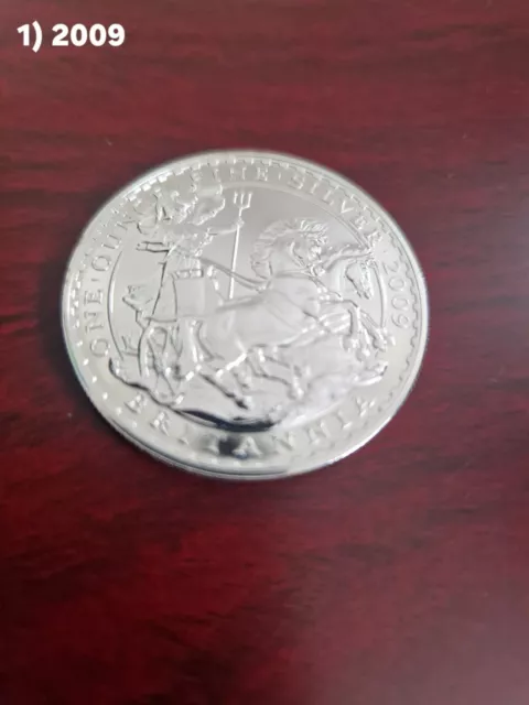1 oz silver britannia coin 2009