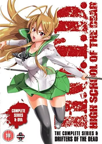 High School of the Dead: Drifters Of The Dead Edition (Series & OVA) [DVD], New,