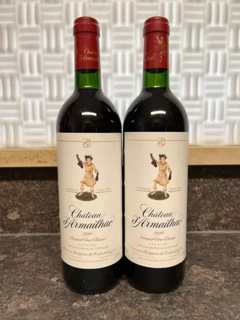 2x Chateau d'Armailhac - 1996