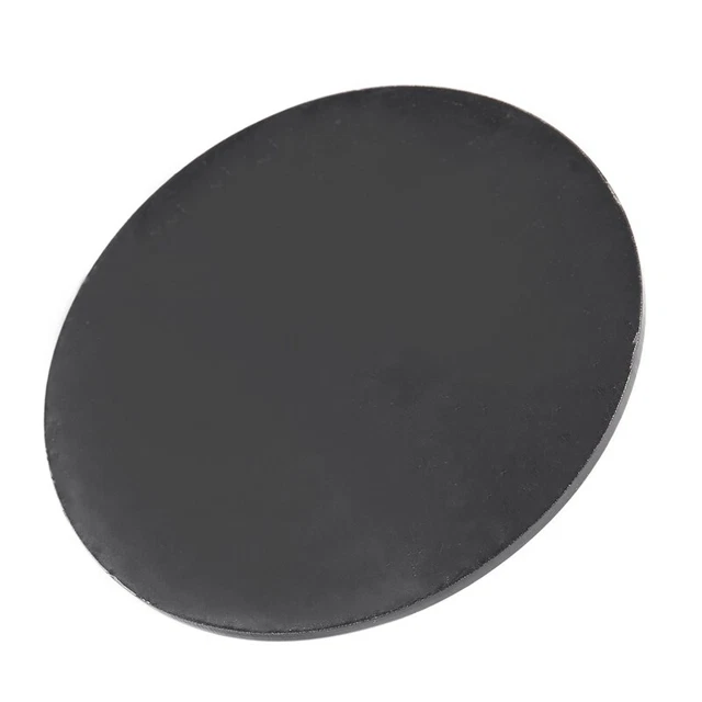 Black 3mm Acrylic Plastic Circular Plate holographic Cutting Round Diameter: