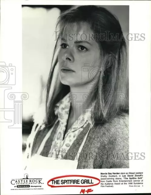 1996 Press Photo Actress Marcia Gay Harden in "The Spitfire Grill" Movie