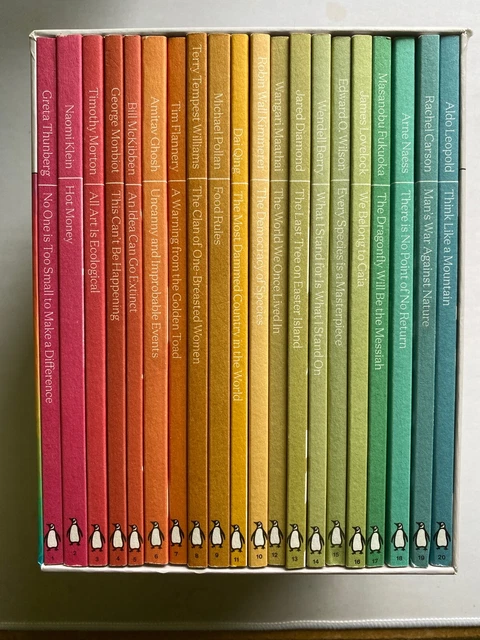 PENGUIN, GREEN IDEAS Slipcase by Greta Thunberg, etal. £65.00 - PicClick UK
