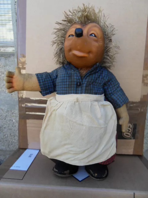 Ancienne poupée Herisson MECKI de Steiff !!   vintage doll hedgehog
